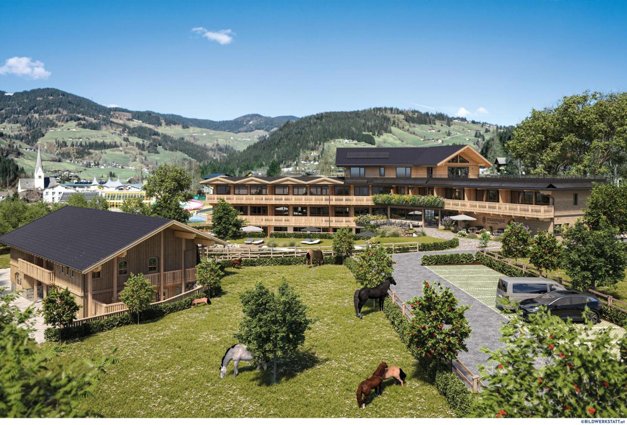 Mariengut - Natur Aparthotel Kramer Wagrain Buitenkant foto